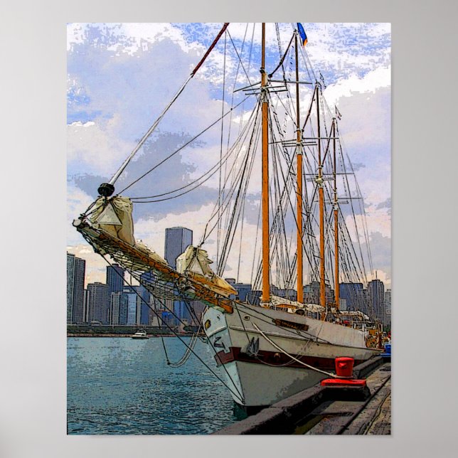 Tall Ship Poster (Front)