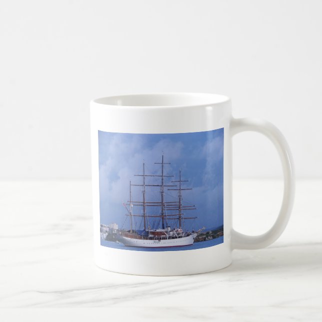 Tall Ship Sea Cloud Coffee Mug (Right)
