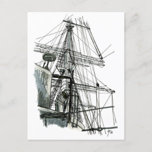 Tall Ship Series #6 Postcard