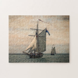 Tall Ships Festival, Digitally Altered Jigsaw Puzzle