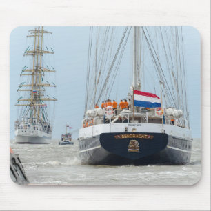 Tall Ships Mouse Mat
