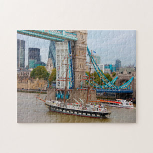 Tall Ships River Thames London. Jigsaw Puzzle