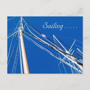 Tall Ships, Sailing . . . . . Postcard