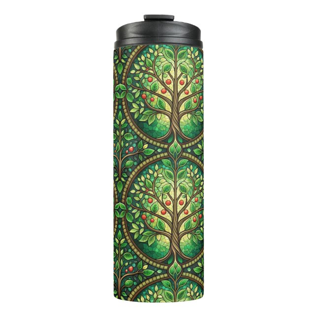 Tall stainless steel travel mug  (Front)