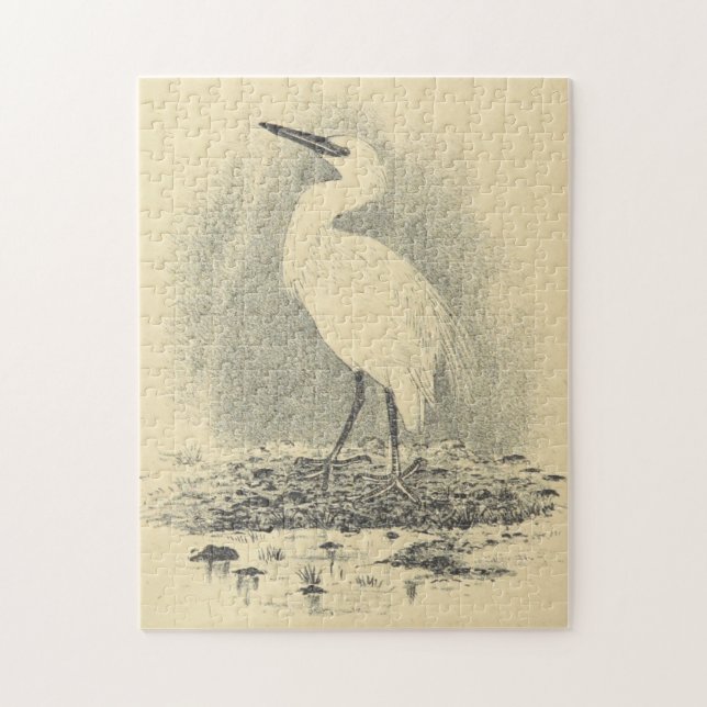 Tall Standing Bird Puzzle (Vertical)