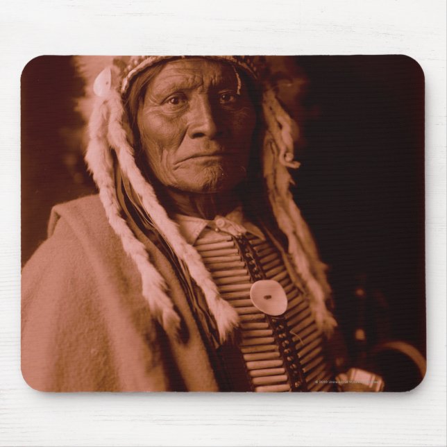 Tall Whiteman - Cheyenne Mouse Mat (Front)