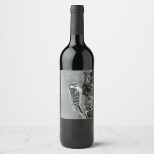 tall wine label