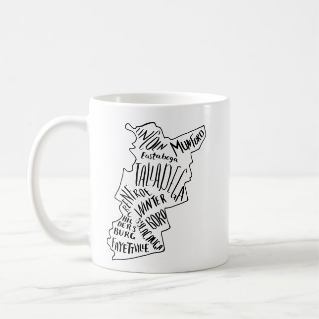 Talladega Alabama Coffee Mug (Left)