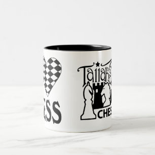 Tallahassee Chess Club I Love Chess Mug