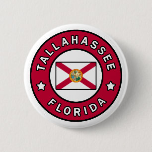 Tallahassee Florida 6 Cm Round Badge