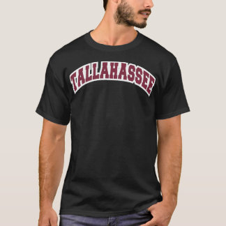 Tallahassee Florida Classic Athletic Sports  T-Shirt