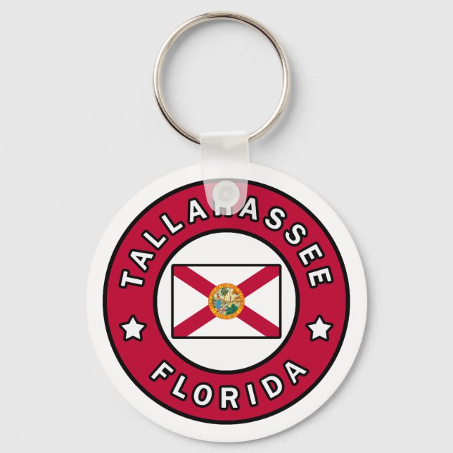 Tallahassee Florida Key Ring (Front)