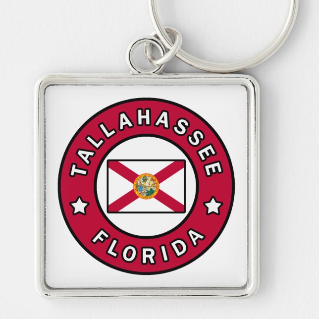 Tallahassee Florida Key Ring (Front)