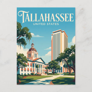 Tallahassee Florida Postcard