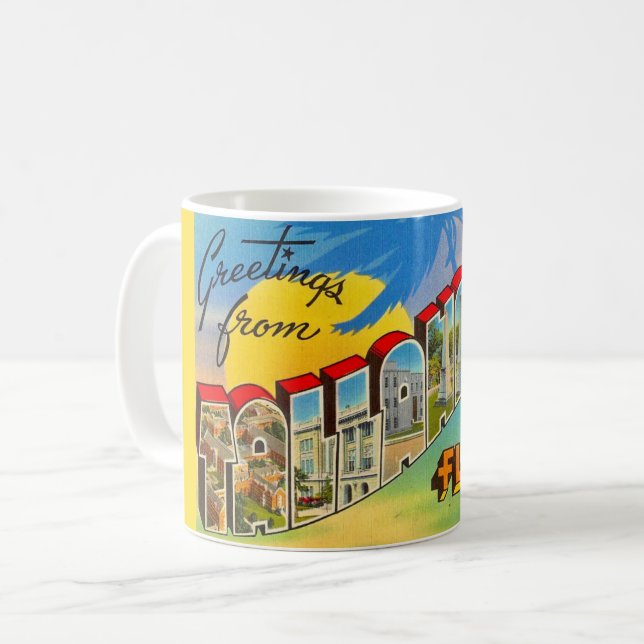 Tallahassee Greeting Mug (Front Left)