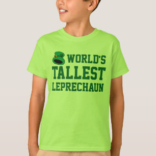 Tallest Leprechaun Kid's Funny St. Patrick's Day T-Shirt