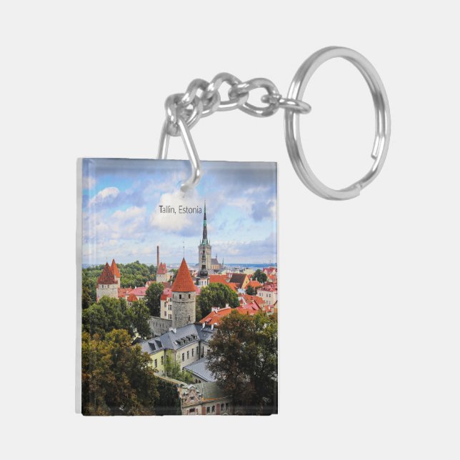 Tallin, Estonia Historic Centre,  Key Ring (Back Left)
