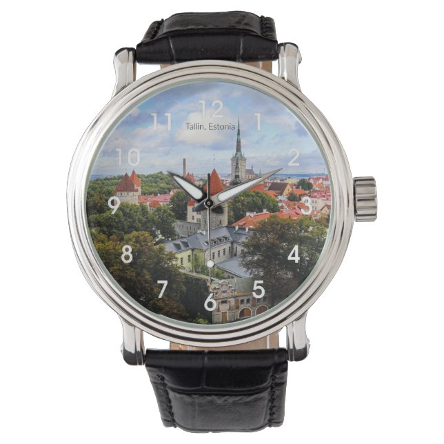 Tallin, Estonia Historic Centre,  Watch (Front)