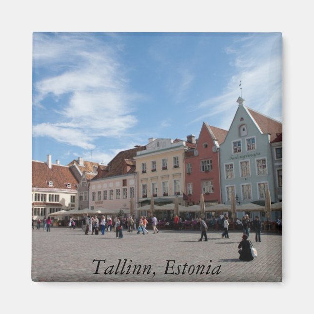 Tallinn city centre Magnet (Front)