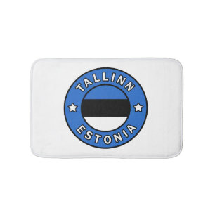 Tallinn Estonia Bath Mat