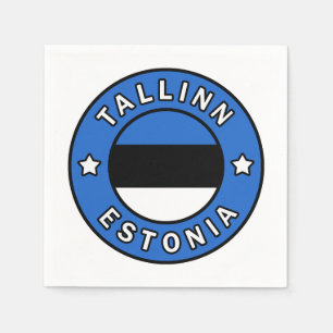 Tallinn Estonia Napkin