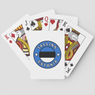 Tallinn Estonia Playing Cards