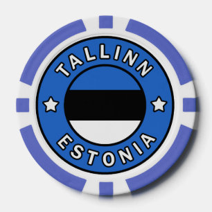 Tallinn Estonia Poker Chips