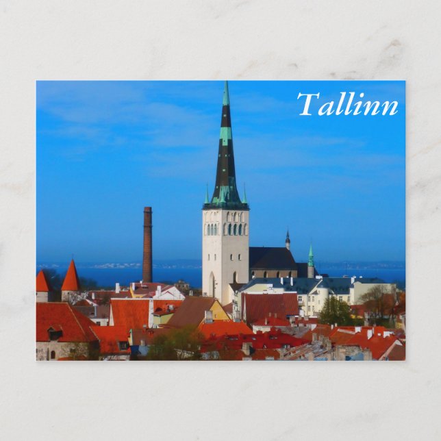 Tallinn, Estonia Postcard (Front)
