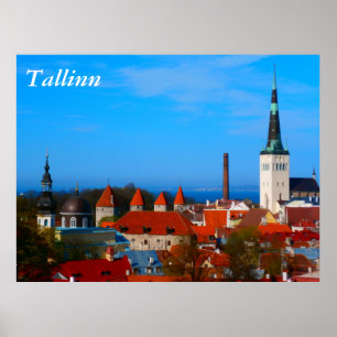 Tallinn, Estonia Poster