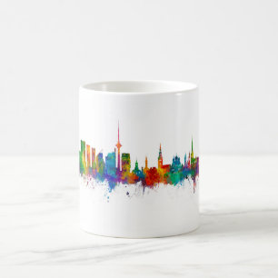 Tallinn Estonia Skyline Coffee Mug
