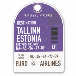Tallinn Estonia travel ticket