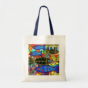 Tallis Tote Bag - Israel By The Sea BLUE