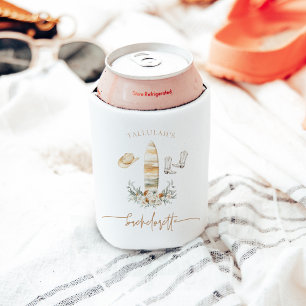 TALLULAH Boho Coastal Cowgirl Bachelorette Can Cooler