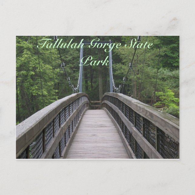 Tallulah Gorge Postcard (Front)