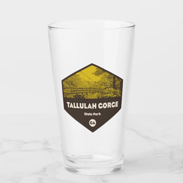 Tallulah Gorge State Park Georgia Glass (Front)
