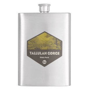 Tallulah Gorge State Park Georgia Hip Flask