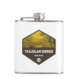 Tallulah Gorge State Park Georgia Hip Flask