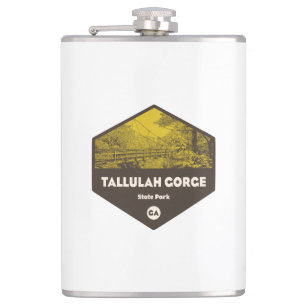 Tallulah Gorge State Park Georgia Hip Flask