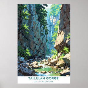 Tallulah Gorge State Park, Georgia Poster
