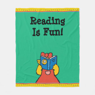 Tallulah Makes a Funny Face Fleece Blanket