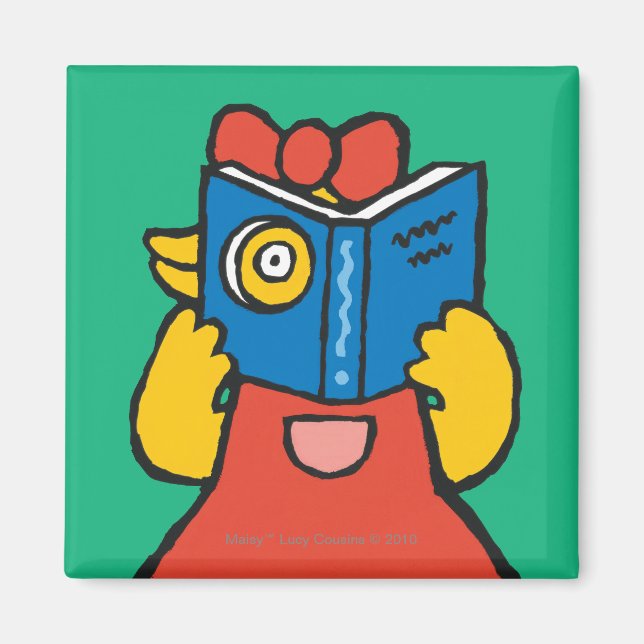 Tallulah Makes a Funny Face Magnet (Front)