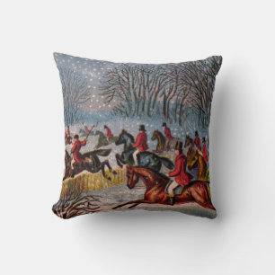 Tally-Ho Throw Pillow