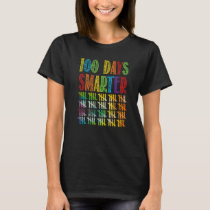 Tally Marks 100 Days of School 100 Days Smarter T-Shirt
