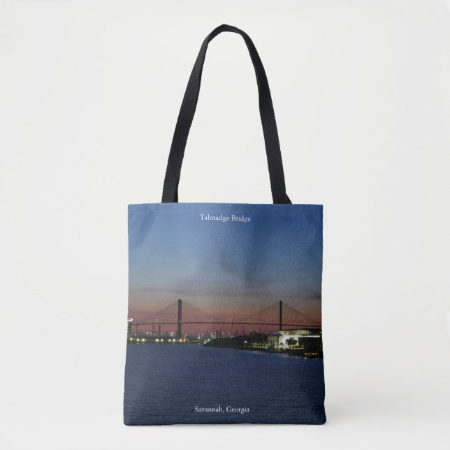 Talmadge Bridge all over bag (Front)