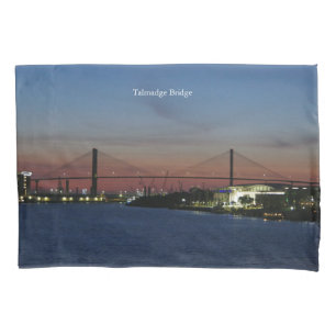 Talmadge Bridge pillowcase