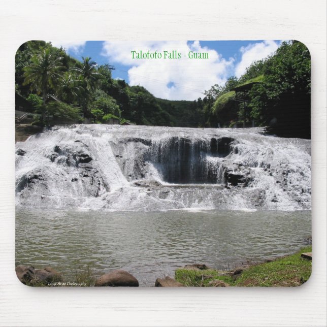 Talofofo Falls - Guam, Mouse Mat (Front)