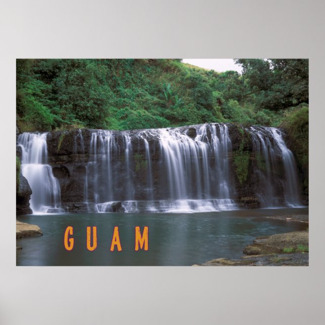 Talofofo falls Guam Poster (Front)