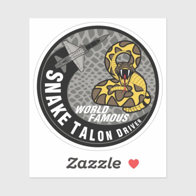 Talon Driver Patch Sticker (Sheet)