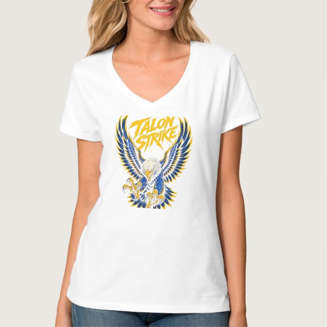 Talon Strike Eagle Graphic Men's T-Shirt (Front)