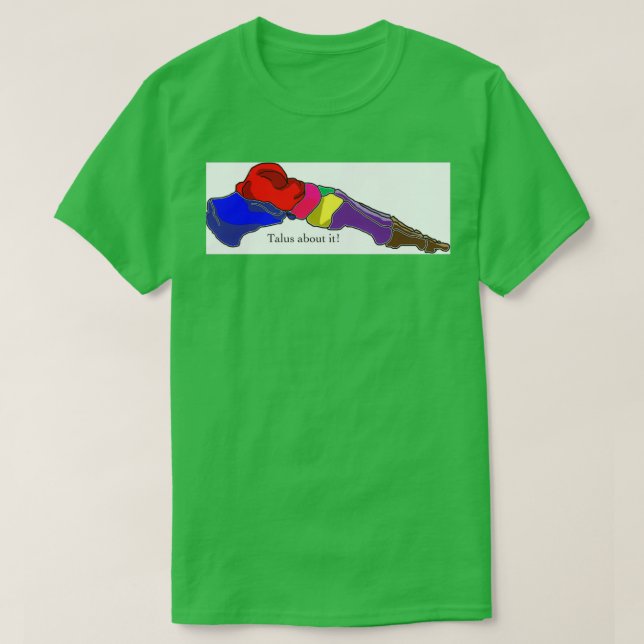 Talus about it T-Shirt (Design Front)